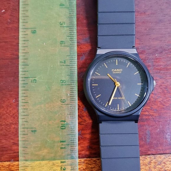 Casio Men's MQ24-1E Black Resin Watch - Picture 7 of 7